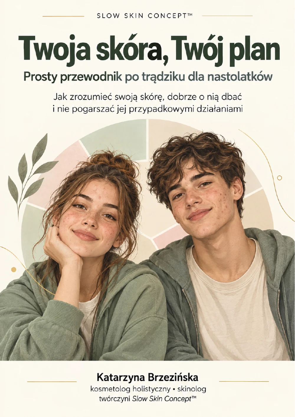 Okładka ebooka — strona 1 ebooka „Twoja skóra, Twój plan”.