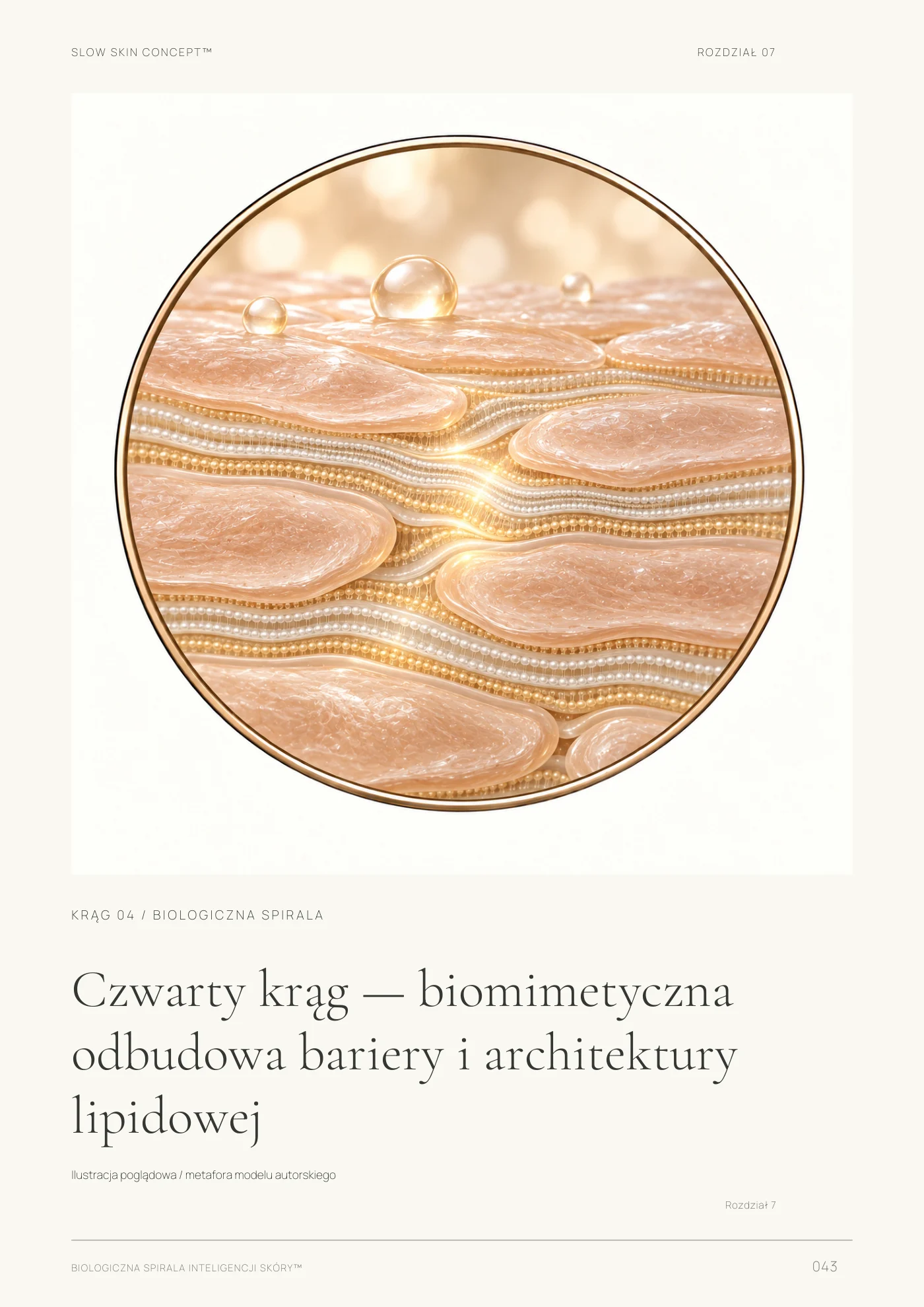 Odbudowa bariery — strona 43 ebooka Biologiczna Spirala Inteligencji Skóry™